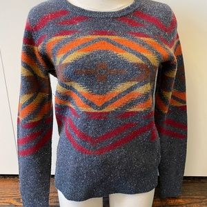 Pendleton jacquard sweater.  Only worn once.